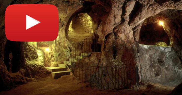 Uma cidade subterrânea na Turquia Uma cidade subterrânea na Turquia