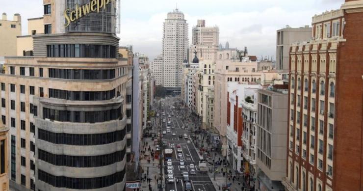 A Gran Vía está mais amiga do ambiente e das pessoas