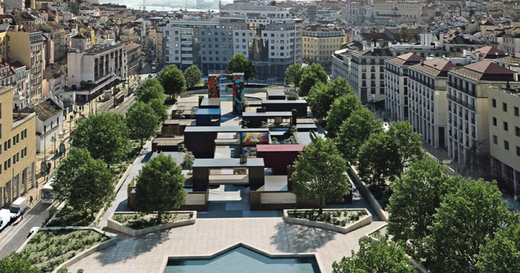 “Novo” Martim Moniz com contentores lança polémica entre lisboetas