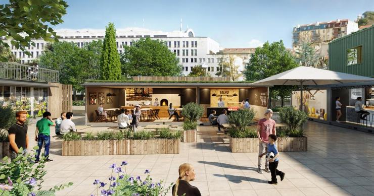 Martim Moniz com mais espaços verdes (e afinal sem vedação) vai custar três milhões