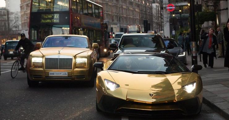 Carros de 'ouro'