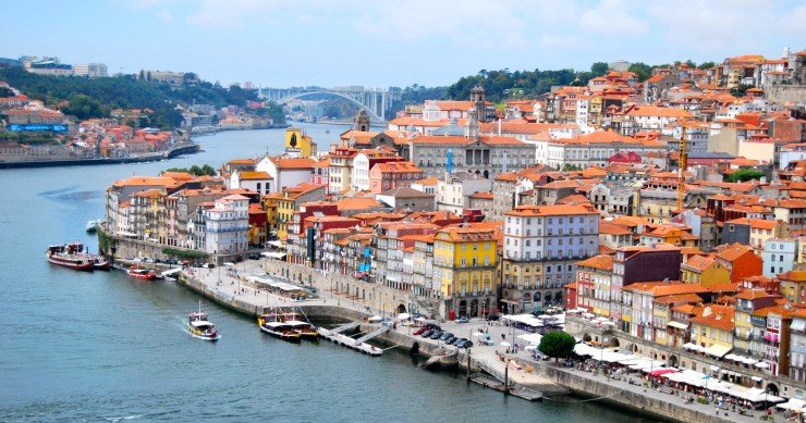 Vista di Porto dal ponto D. Luis I / Wikimedia Commons