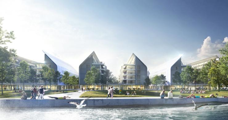 Arrancou a construção do segundo de 12 edifícios do Prata Living Concept