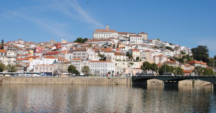 Vista della città e del fiume Mondego / Flickr