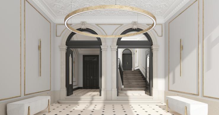Antigo Palacete Falcarreira ganha nova vida para receber apartamentos de luxo