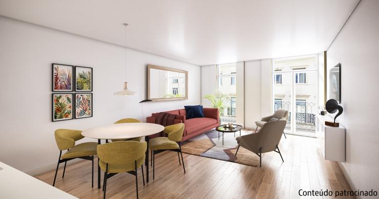 Novo Trinas 124 em Lisboa: apartamentos de luxo a estrear com varanda e garagem na Lapa