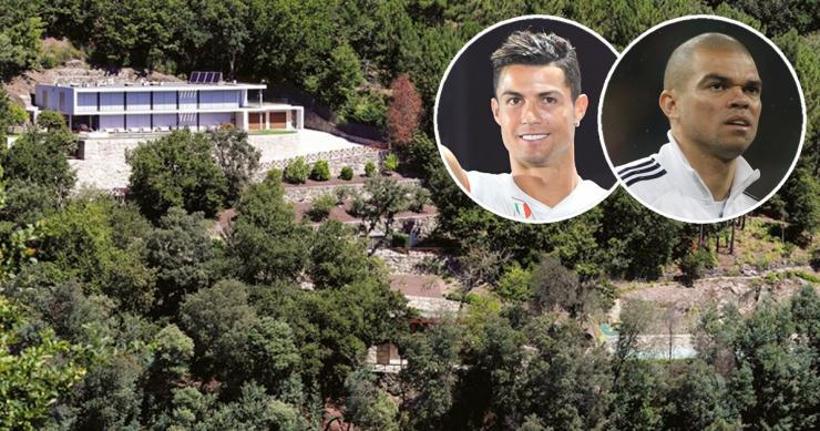 Cristiano Ronaldo vende casa de luxo no Gerês por 2,5 milhões a… Pepe