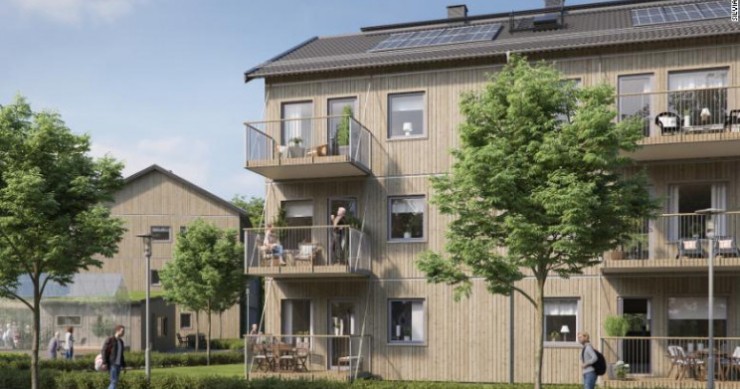Ikea desenha casas para pessoas com demência - há jardins terapêuticos e espaços para socializar