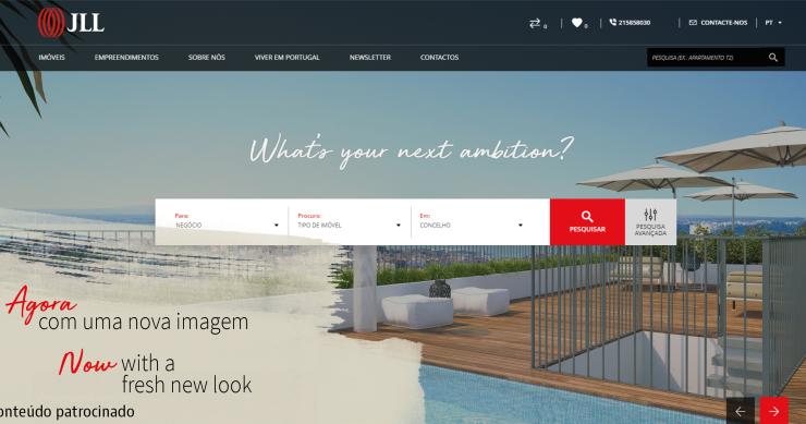 JLL renova website da área residencial com imagem mais moderna, novas funcionalidades e conteúdos