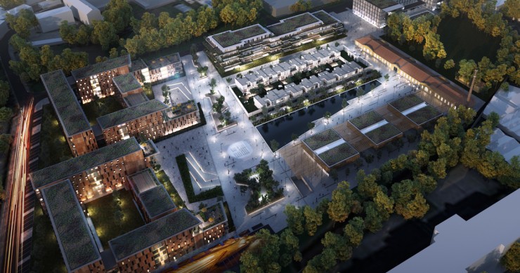 Projeto de 100 milhões de euros da Round Hill/MEFIC no Porto com a construção parada