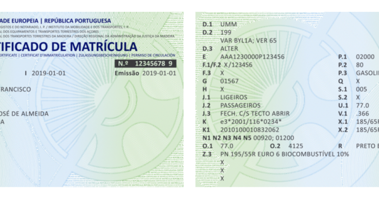 Documento Único Automóvel já está disponível para todos os condutores