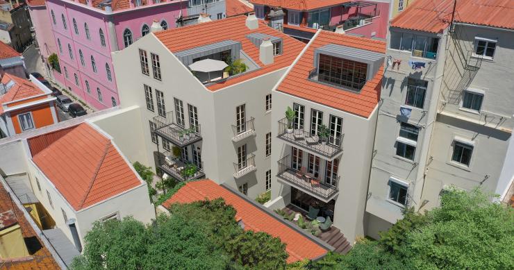 Lisboa: luxuoso Beco Bolacha traz 9 apartamentos e uma moradia ao bairro da Lapa