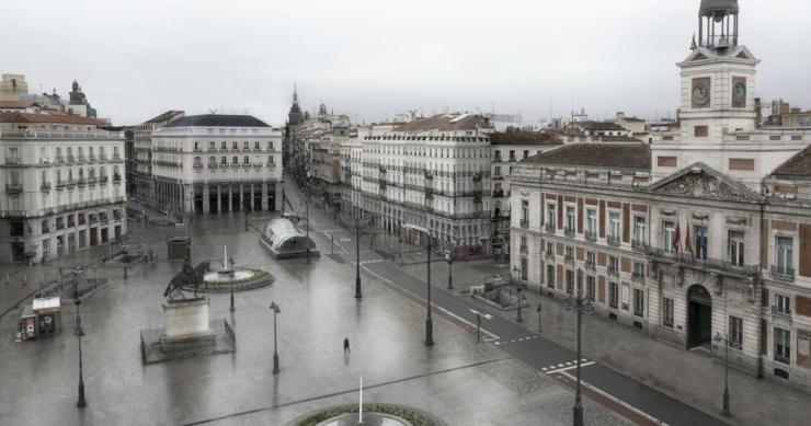 Madrid, Roma ou Nova Iorque desertas: o fotógrafo que antecipou ver estas cidades vazias