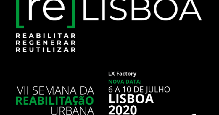 VII Semana da Reabilitação Urbana de Lisboa adiada para julho por causa da pandemia