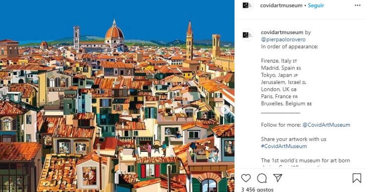The Covid Art Museum: a primeira galeria de arte (virtual) criada em tempos de pandemia