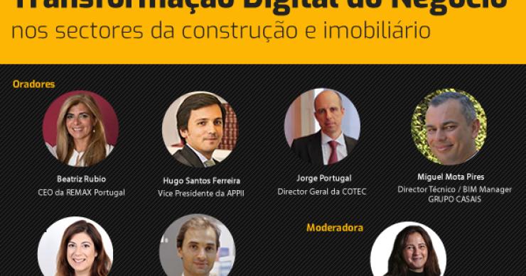 Covid-19: importância do digital para o imobiliário e construção em debate amanhã