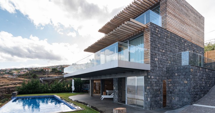 This large villa is for sale in Madeira