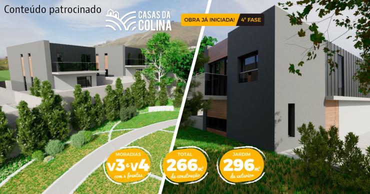 Casas da Colina: vão nascer 8 novas moradias de luxo com jardim no Porto até 2021 