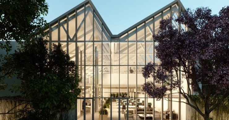 Antiga fábrica em Matosinhos convertida em 3.200 m2 de escritórios – com jardim e rooftop incluídos