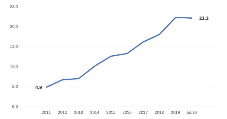 Gin “vira” bebida da moda em Portugal – consumo dispara a partir de 2011