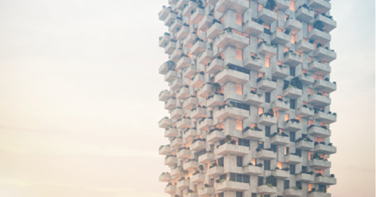 Flower Tower: uma torre com mais de 100 apartamentos pensada para as novas gerações