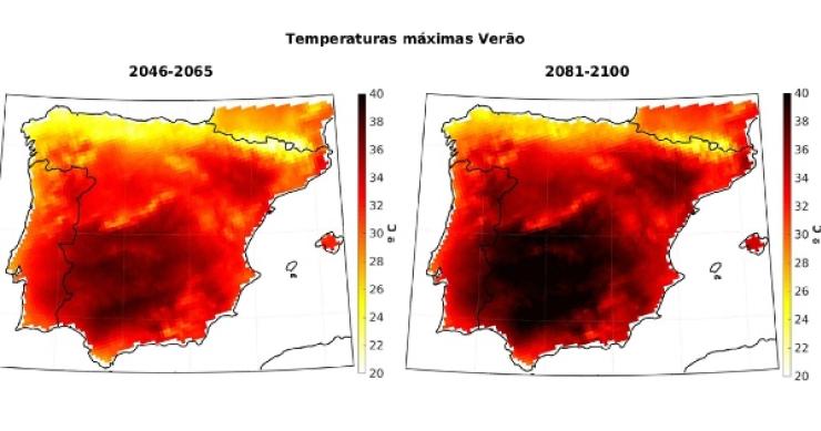 Península Ibérica vai “assar” este século com aumento da temperatura