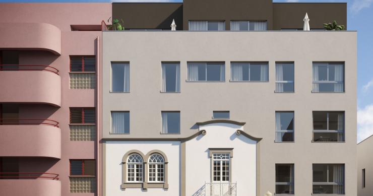 Paraíso 49 transforma casa num edifício moderno de habitação multifamiliar na Baixa do Porto