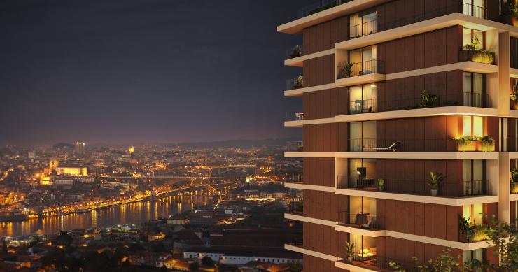Dormir a contemplar o Douro: vai nascer em Gaia um River Plaza com 39 apartamentos