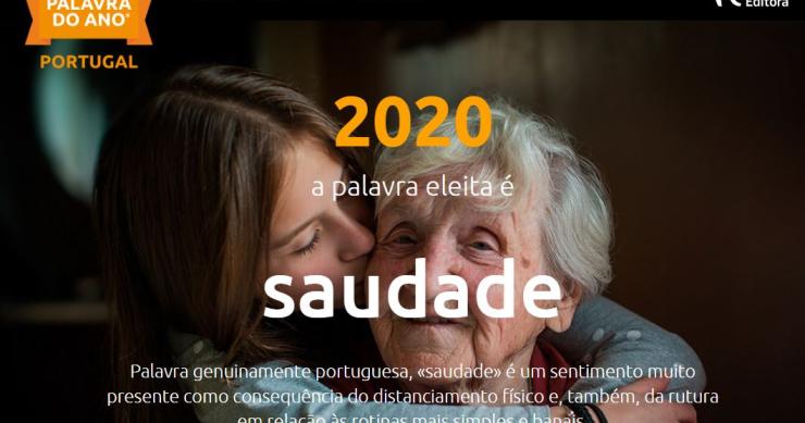 Saudade foi a PALAVRA DO ANO 2020