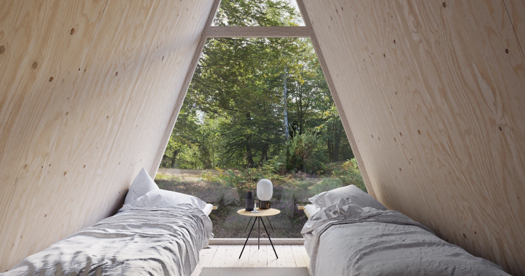 Uma bonita casa pré-fabricada que se monta em apenas três dias – perfeita para os amantes de DIY