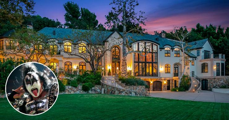 Estrela de rock Gene Simmons dos KISS sobe preço da mansão em Beverly Hills para 20,8 milhões