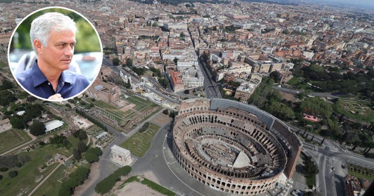Mourinho à procura de casa em Roma: onde é que o Special One poderia viver