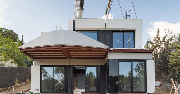 Casa pré-fabricada em 7 horas