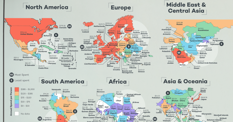 Que países investem mais em decoração para a casa?