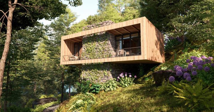 Casas novas nos Açores