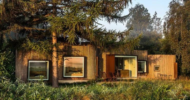 Casas de madeira na Dinamarca