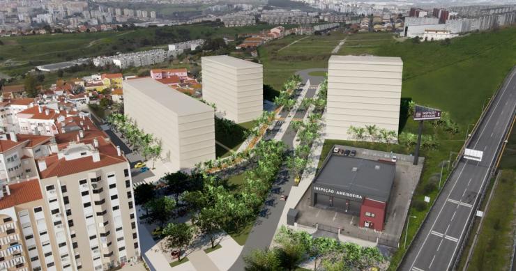Terreno à venda em Lisboa com projeto aprovado