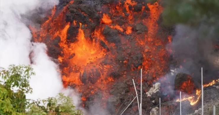 La Palma: lava do vulcão já engoliu casas e terras no valor de 248 milhões
