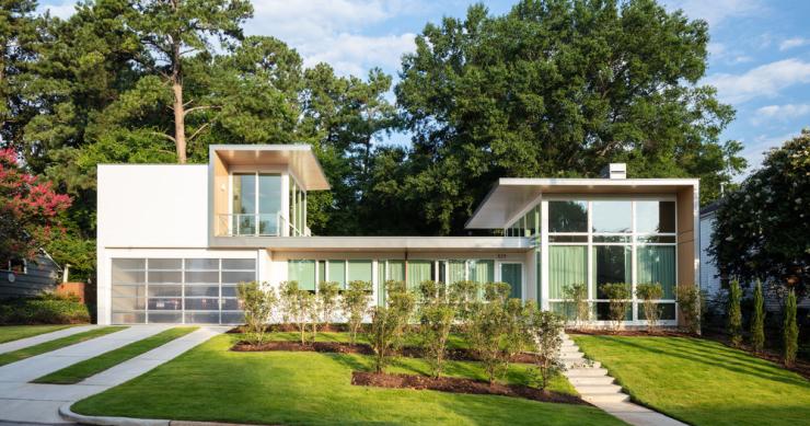 Uma casa modular de sonho: esconde um interior de fazer inveja