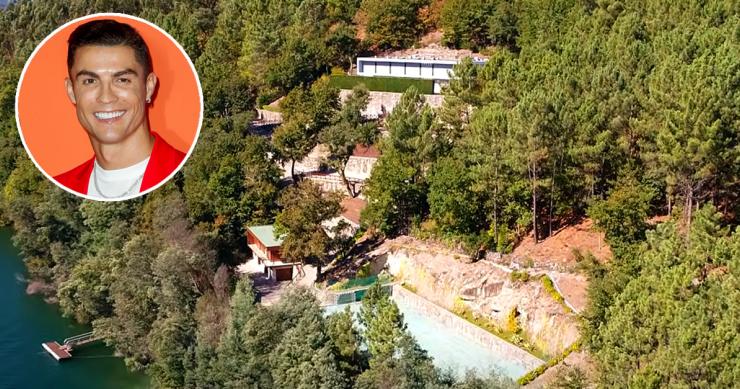 Construções ilegais na casa de Ronaldo no Gerês