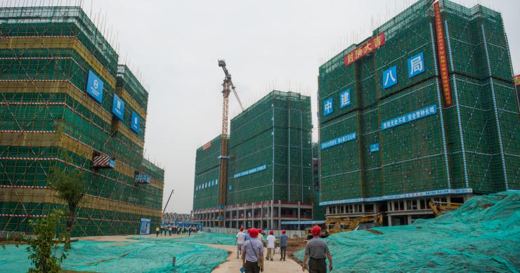 Preços das casas na China em queda