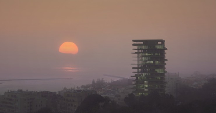 Der Miramar Tower wird die Skyline von Porto dominieren