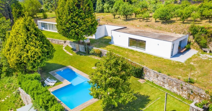 Questa villa è un bellissimo esempio di design moderno