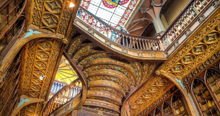 Livraria Lello no Porto
