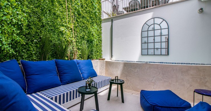 This property offers a secluded, private home in the heart of Lisbon