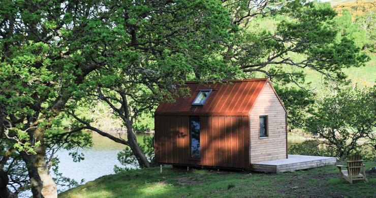Casas pré-fabricadas para turismo rural