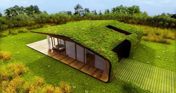 Casas de madeira pré-fabricadas