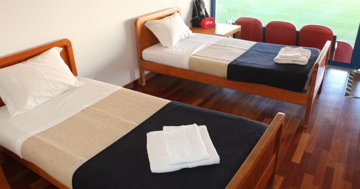 Estádio Municipal de Leiria acolhe agora refugiados ucranianos