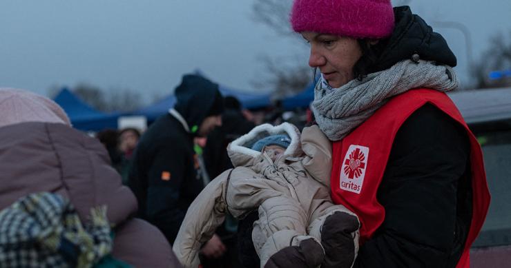 Apoio humanitário na Ucrânia