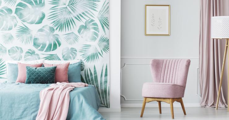 decorar a casa com papel de parede